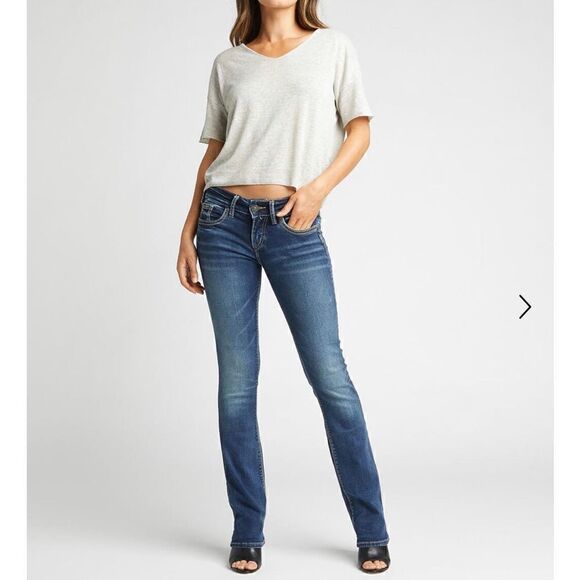 Silver Jeans Suki Bootcut Size 29x32 - Picture 1 of 6